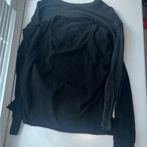 Women's Black & Grey American Eagle Sweaters